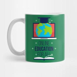 Online Education For All Mug